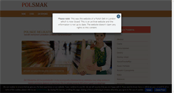 Desktop Screenshot of polsmak.co.uk